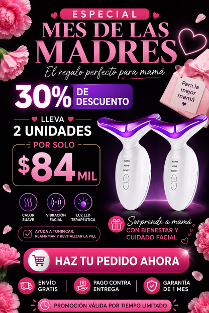 MASAJEADOR FACIAL- REDUCTOR DE PAPADA👩✨