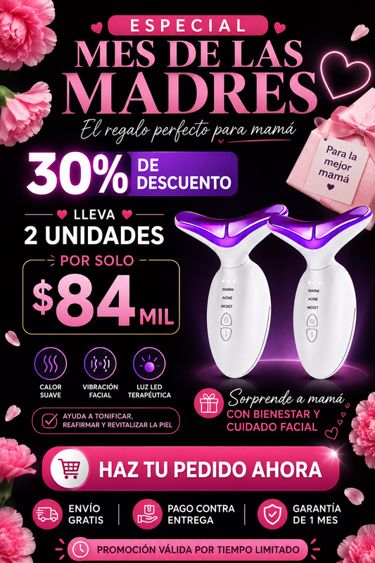 MASAJEADOR FACIAL- REDUCTOR DE PAPADA👩✨
