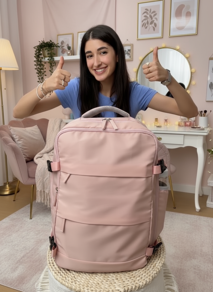 bolso morral maleta viral amazon