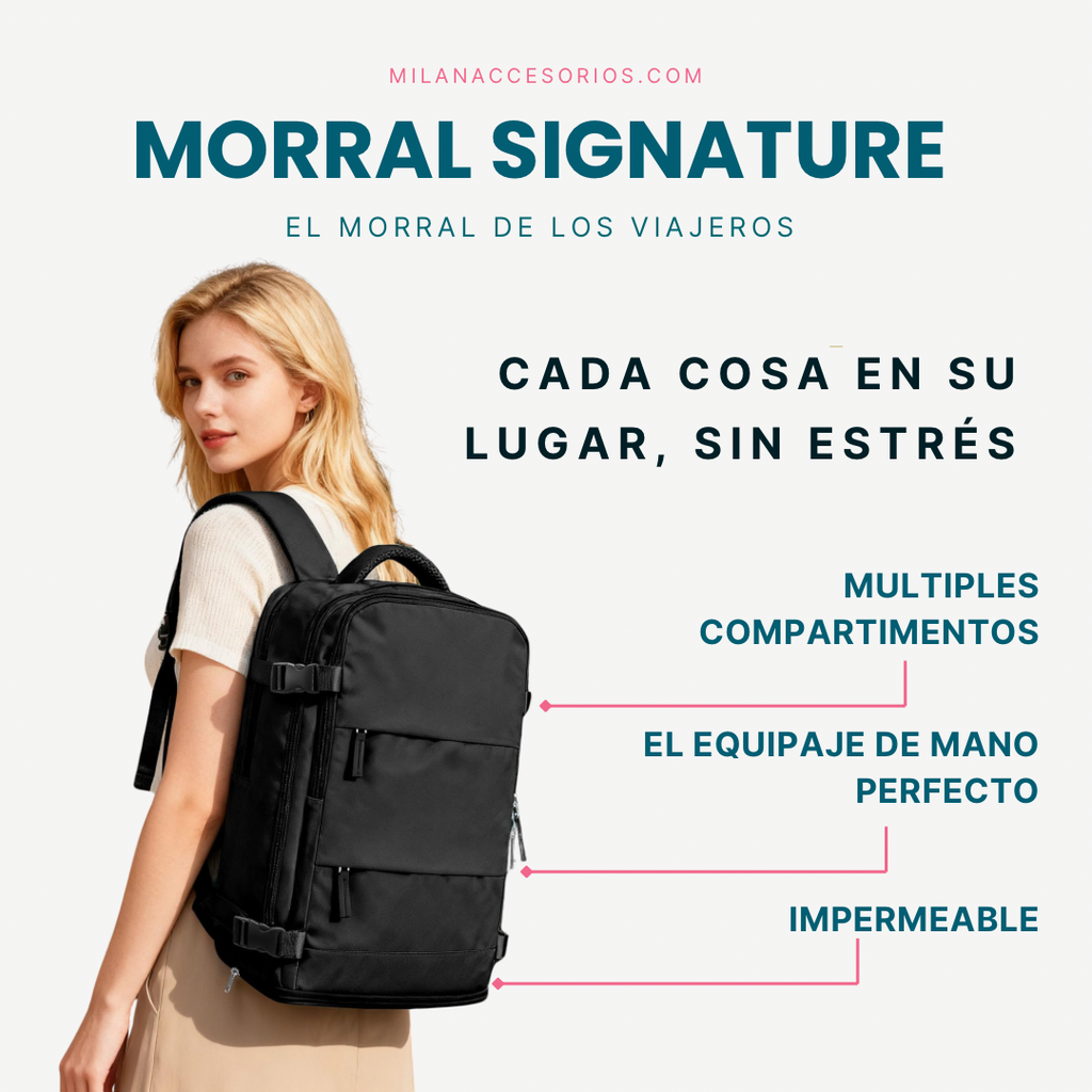 bolso morral maleta viral amazon